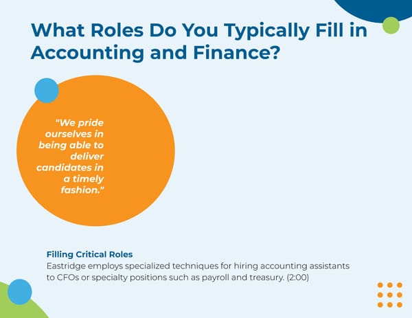 Accounting and Finance Recruiting: An interview with Christina Grocott, Sr. Director of Professional Recruitment - Page 8