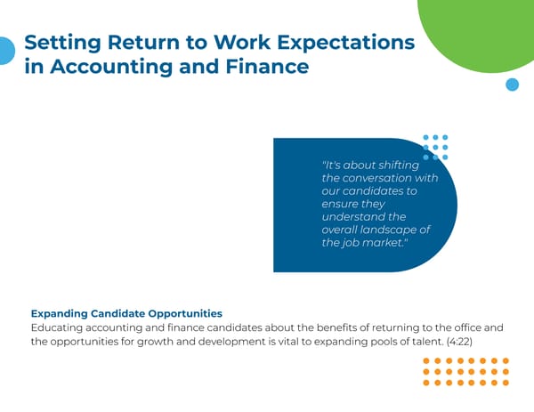 Accounting and Finance Recruiting: An interview with Christina Grocott, Sr. Director of Professional Recruitment - Page 13