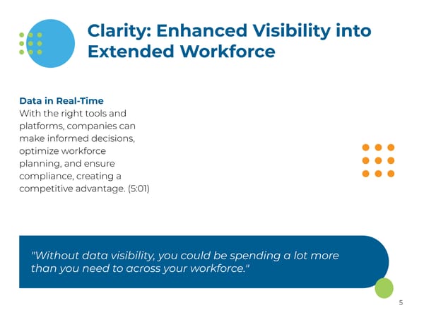 Talient: The Strategic Importance of Real-Time Data in Workforce Management - Page 5