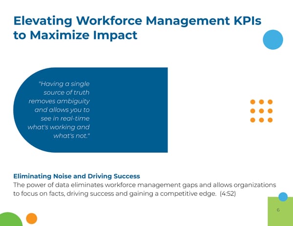 Talient: The Strategic Importance of Real-Time Data in Workforce Management - Page 6