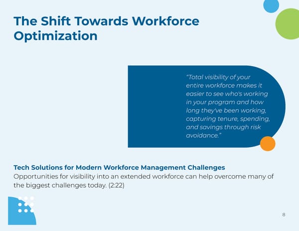 Talient: The Strategic Importance of Real-Time Data in Workforce Management - Page 8