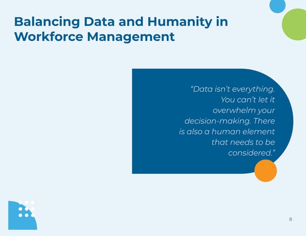 Evan Levine: How Leveraging Data Unlocks Workforce Management Success - Page 8