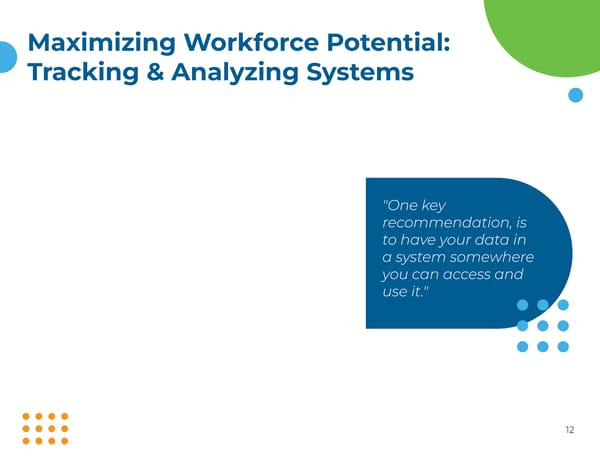 Evan Levine: How Leveraging Data Unlocks Workforce Management Success - Page 12