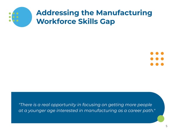 Jessica Zucker: Addressing the Industrial Talent Gap: Challenges and Solutions - Page 5