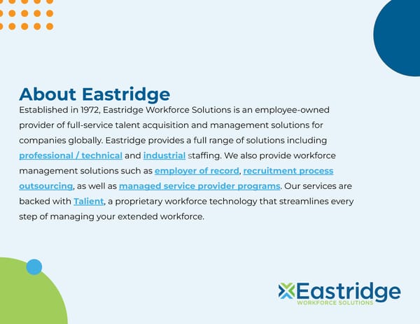 Rio Wagner - "Eastridge IT & Tech Recruitment: Passion and Technology Expertise" [Version 1] - Page 11