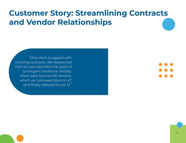 A Guide to Service Provider (MSP) Implementation - Page 5