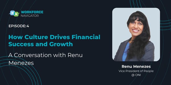 Renu Menezes - "How Culture Drives Financial Success and Growth" - Page 1