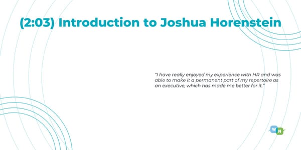 Joshua Horenstein- "CHROs: How to Work with Legal as a Strategic Growth Partner" - Page 4