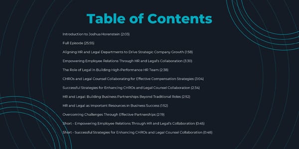 Joshua Horenstein - "CHROs: How to Work with Legal as a Strategic Growth Partner" - Page 3