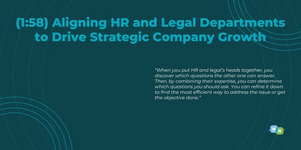 Joshua Horenstein - "CHROs: How to Work with Legal as a Strategic Growth Partner" - Page 7