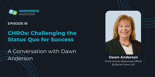 Dawn Anderson - "CHROs: Challenging the Status Quo for Success" - Page 1