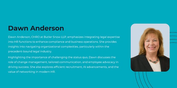 Dawn Anderson - "CHROs: Challenging the Status Quo for Success" - Page 15