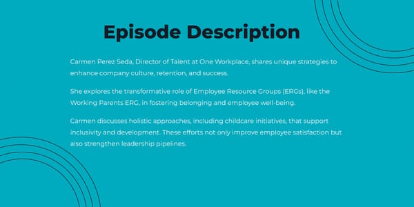 Carmen Perez-Seda - "Unique Ways to Impact Culture, Retention, and Company Success" - Page 2