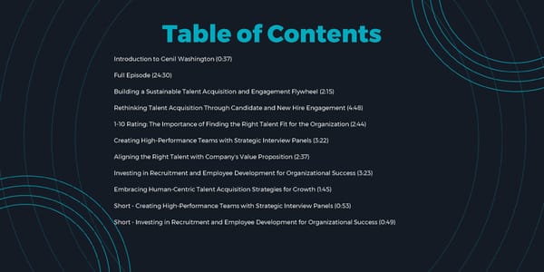 Genil Washington - "How to Create a Sustainable Talent Acquisition Market" - Page 3