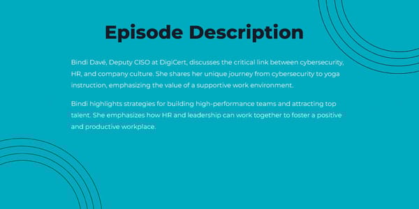 Bindi Davé - A Technology Leader's Insights into Growing Company Culture [COPY] - Page 2
