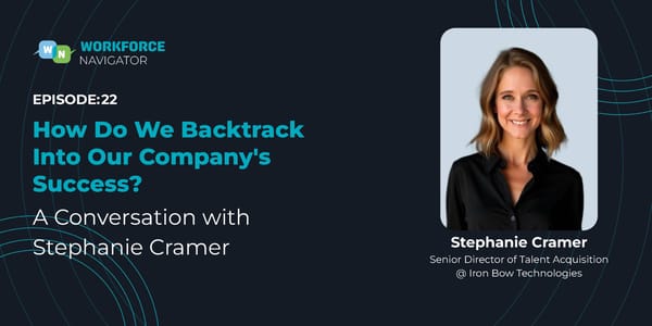 Stephanie Cramer - "How Do We Backtrack Into Our Company's Success?" - Page 1