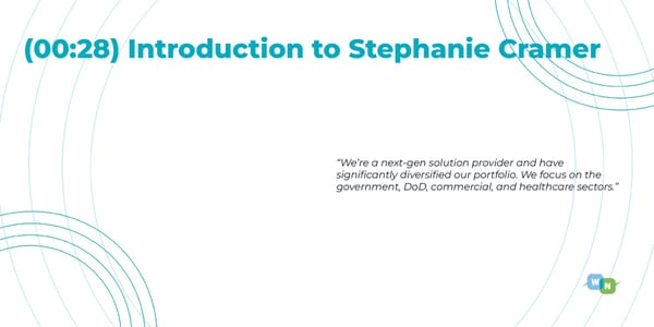 Stephanie Cramer - "How Do We Backtrack Into Our Company's Success?" - Page 4