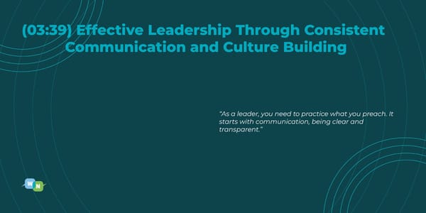 Stephanie Cramer - "How Do We Backtrack Into Our Company's Success?" - Page 10