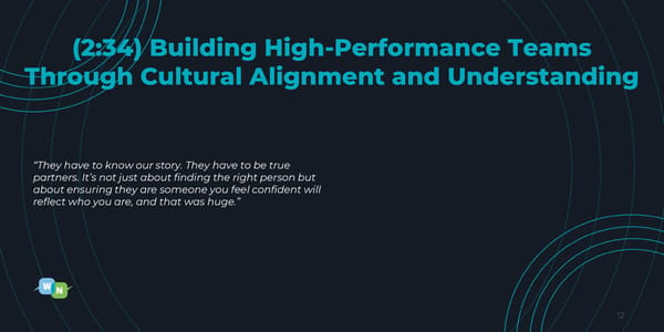 Susan Graye - "Strategic Talent: Finding the Time and Passion to Dig Deep" - Page 12