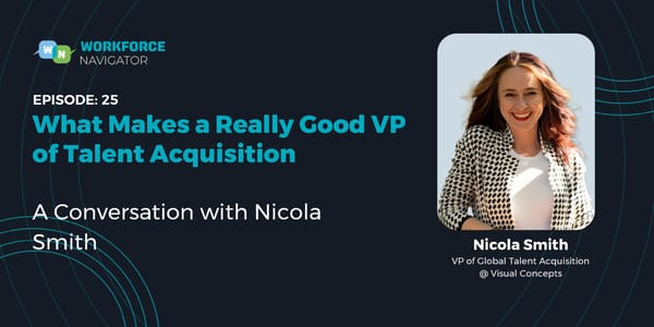 Nicola Smith - "What Makes a Really Good VP of Talent Acquisition" - Page 1