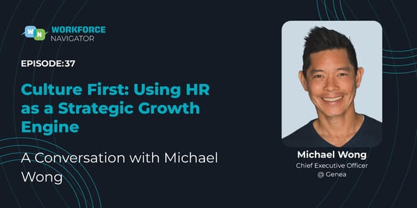Michael Wong - "Culture First: Using HR as a Strategic Growth Engine" - Page 1