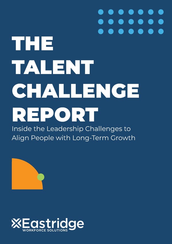 The Talent Challenge Report - Page 1