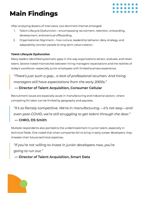 The Talent Challenge Report - Page 4