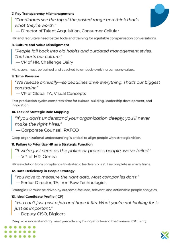 The Talent Challenge Report - Page 9