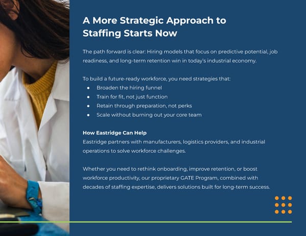 Mind the Gap: A Practical Guide to Overcoming Industrial Workforce Gaps - Page 9