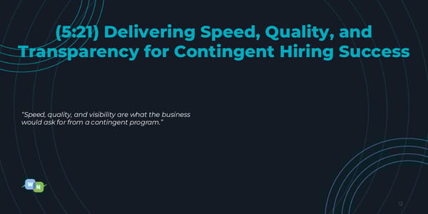 Allen Chilson - "The Strategic Business Case for Contingent Workforce Planning" - Page 12