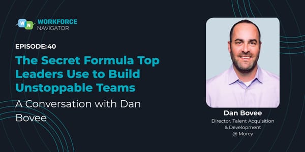 Dan Bovee - "The Secret Formula Top Leaders Use to Build Unstoppable Teams" - Page 1