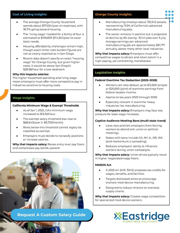 Workforce Insights: Orange County, CA - Page 2