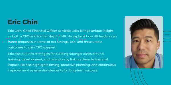 Eric Chin - "A CFO's Playbook: Essential Advice for HR and Recruitment Leaders" - Page 15