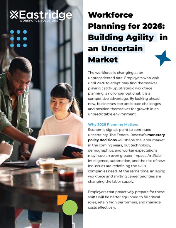 Workforce Planning for 2026: Building Agility in an Uncertain Market - Page 1