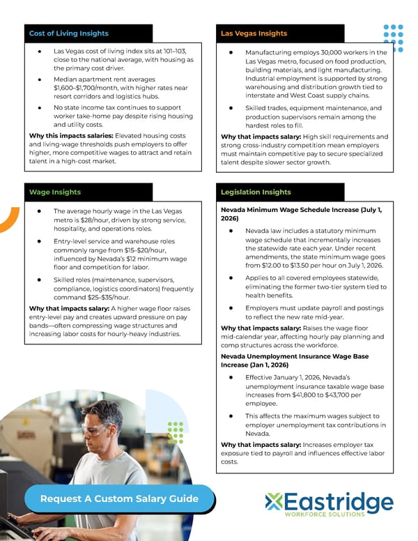 Workforce Insights: Las Vegas, NV - Page 2