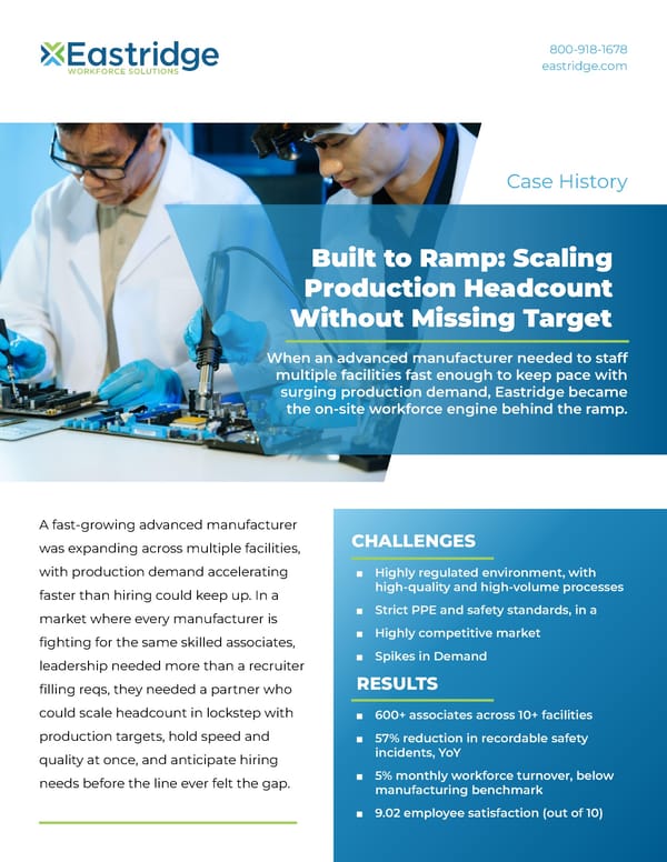 Scaling Production Headcount Without Missing Target - Page 1