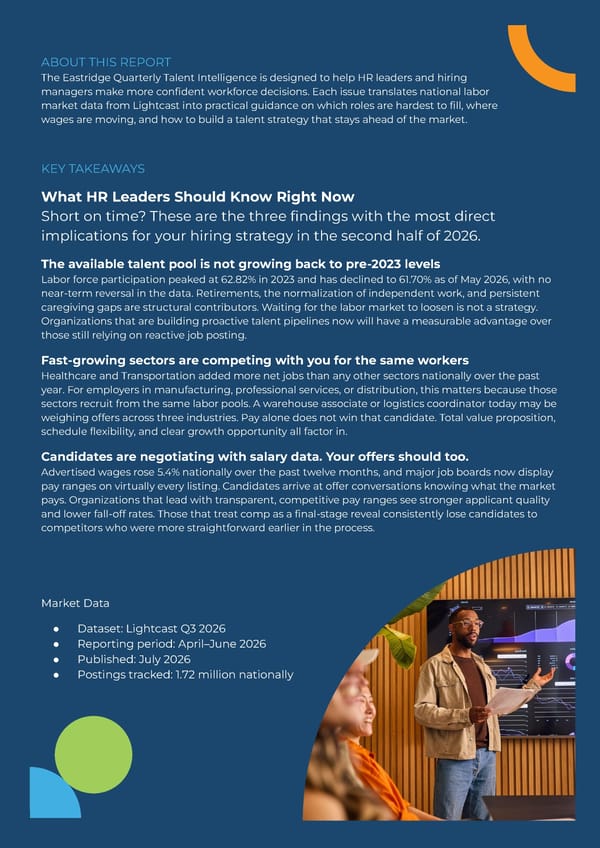 Eastridge Quarterly Talent Intelligence - Page 2