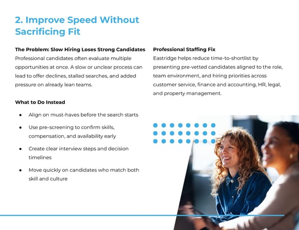 Mind the Gap: A Practical Guide to Overcoming Professional Workforce Gaps - Page 5